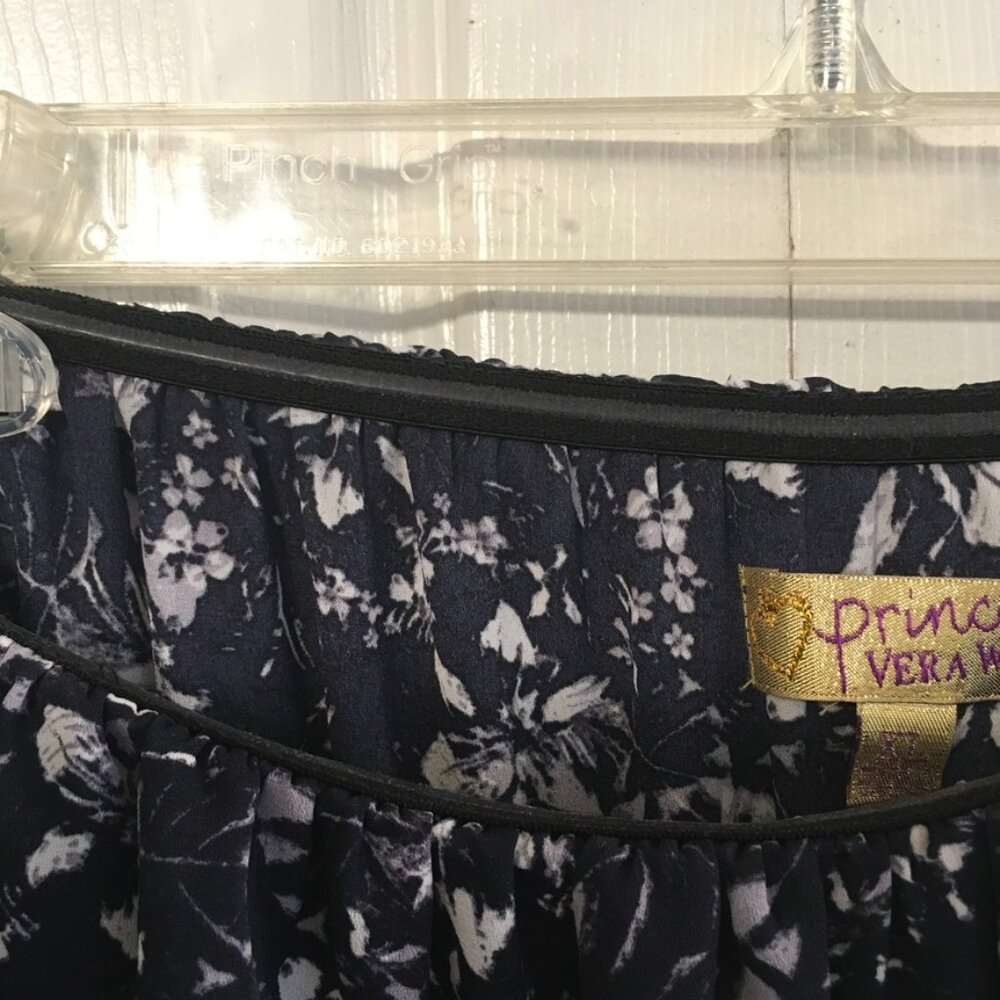 Princess Vera Wang Strapless Floral Jumpsuit - Picture 5 of 10